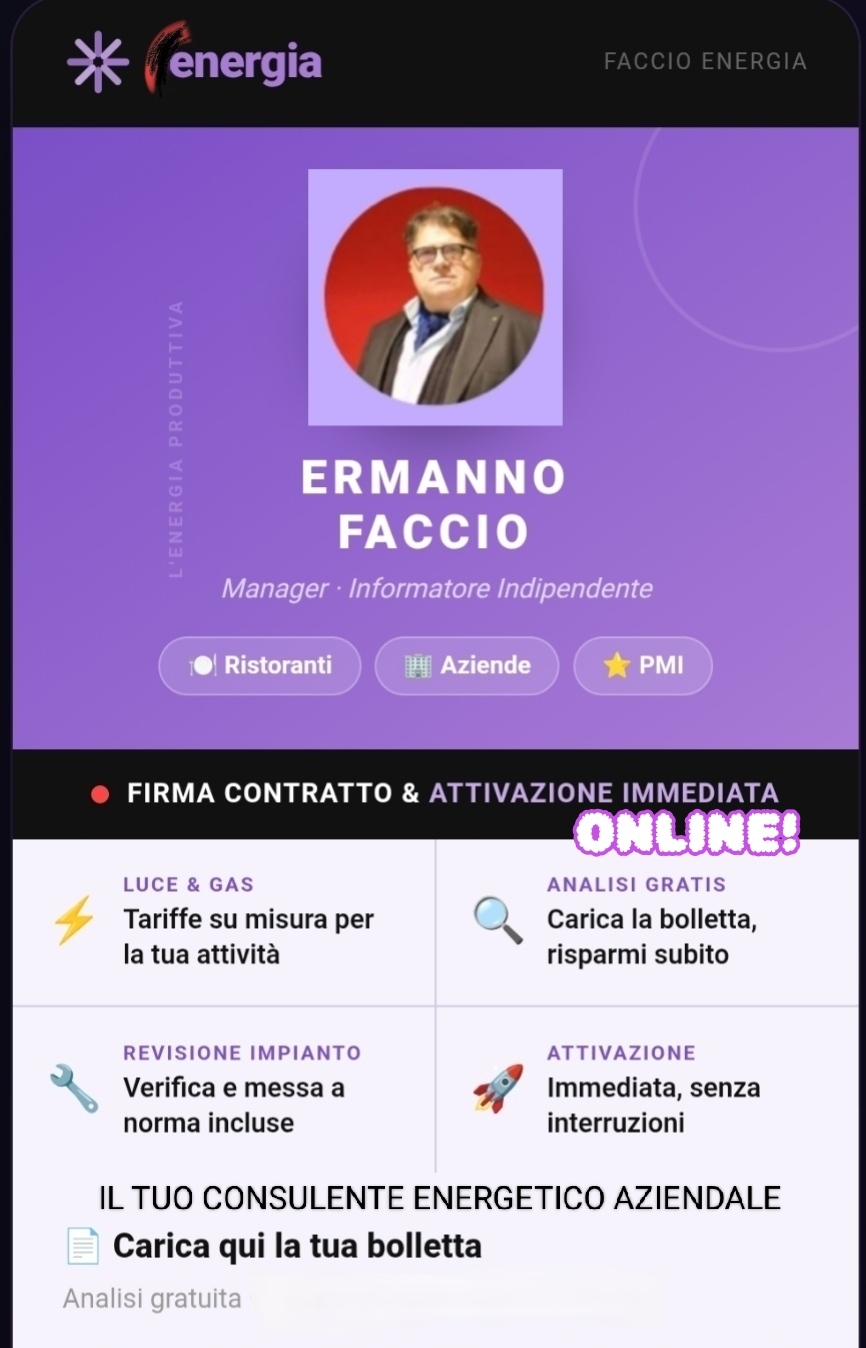 Card Ermanno Faccio